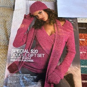 Moda International sweater set from Victoria Secret Catalog